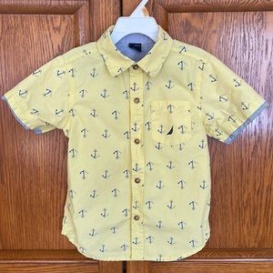 Nautica 3T toddler button down t-shirt